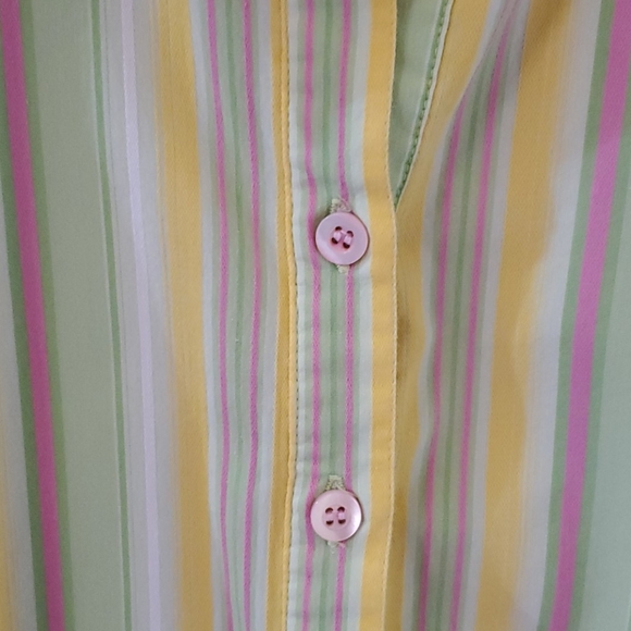 Vintage Striped & Floral Bushwacker Top – Size 6 - Picture 4 of 8